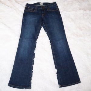Levi's Low Boot Cut 545 Jeans Size 4 Dark Wash